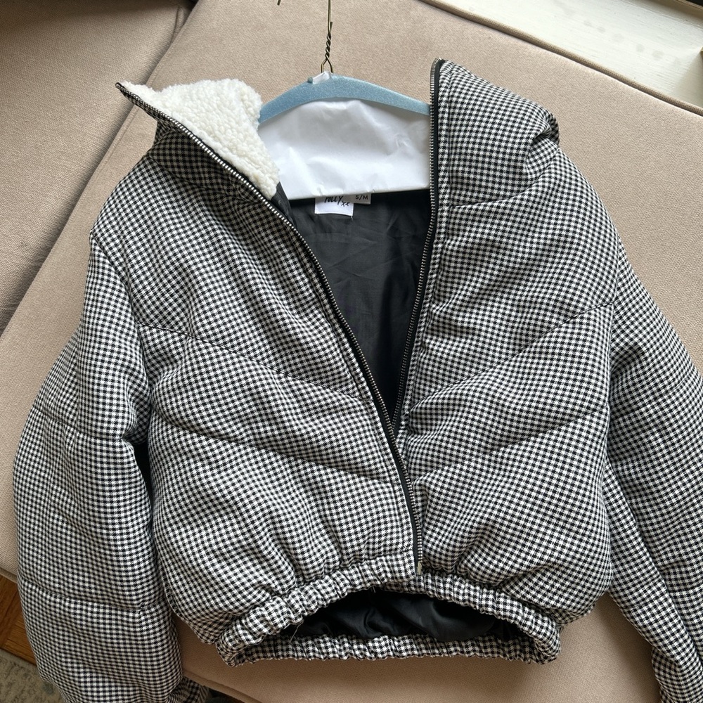 Princess Polly S/m faux fur puffer